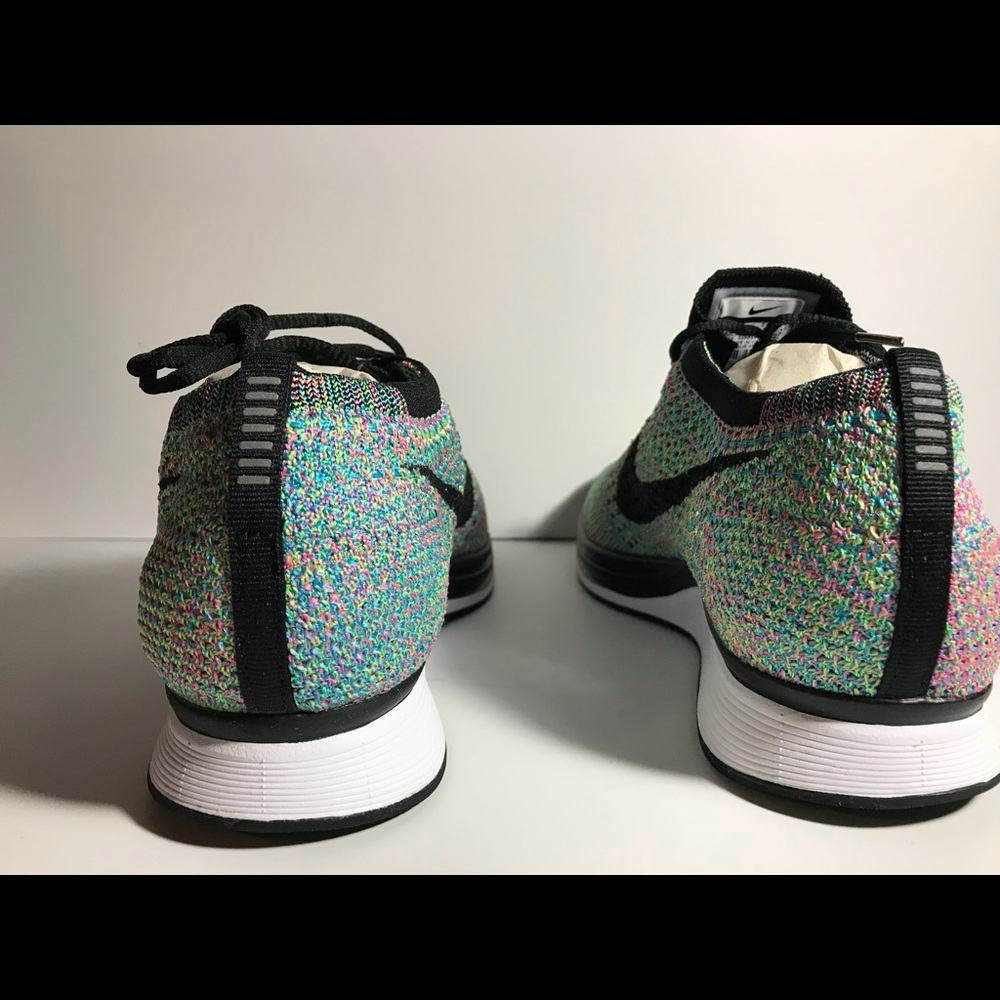 Nike Flyknit Racer Multicolor sizes 9.5 and 10.5 - Picture 4 of 8